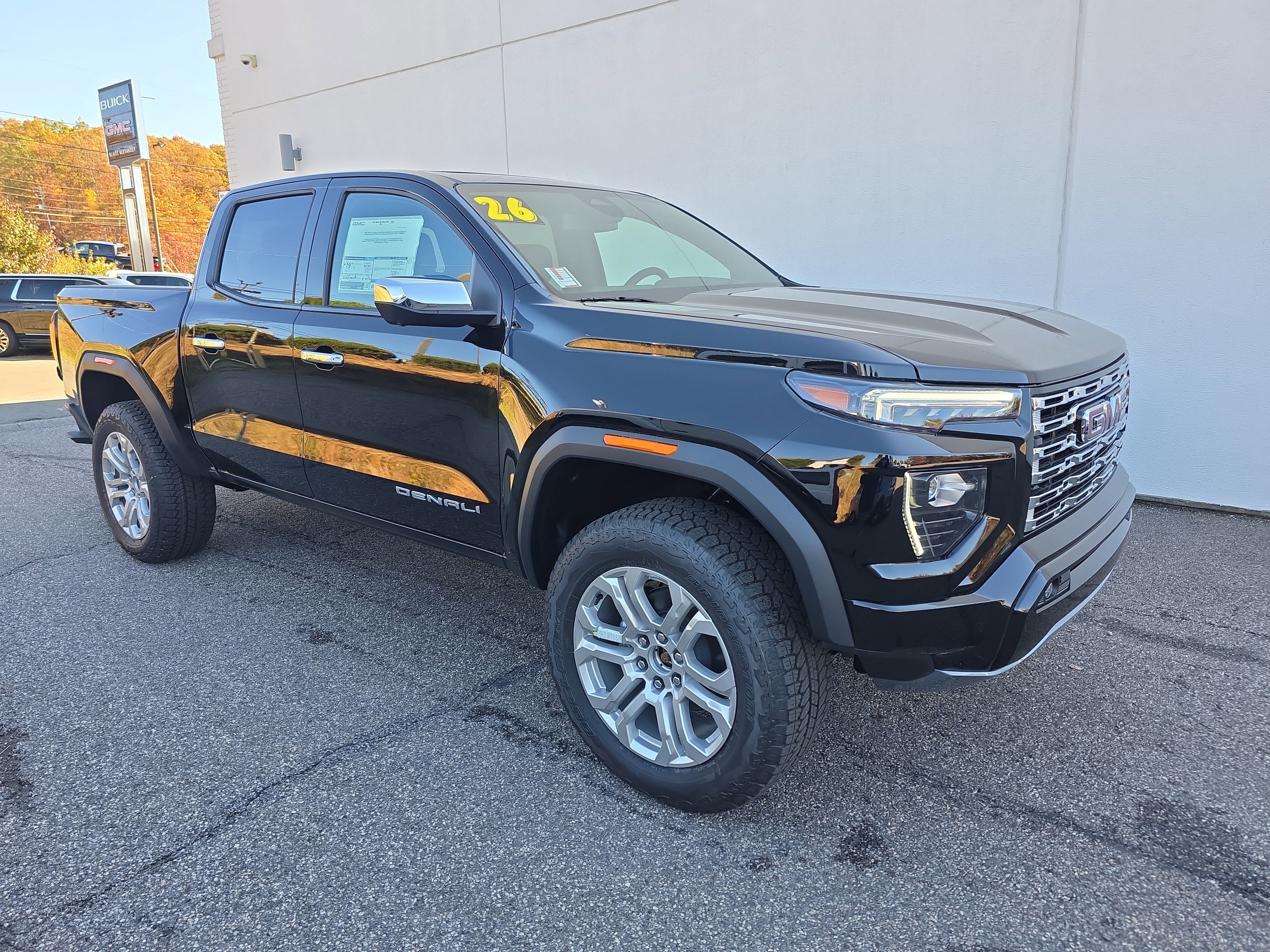 New 2026 GMC Canyon Denali w/ LPO, Denali Black Edition