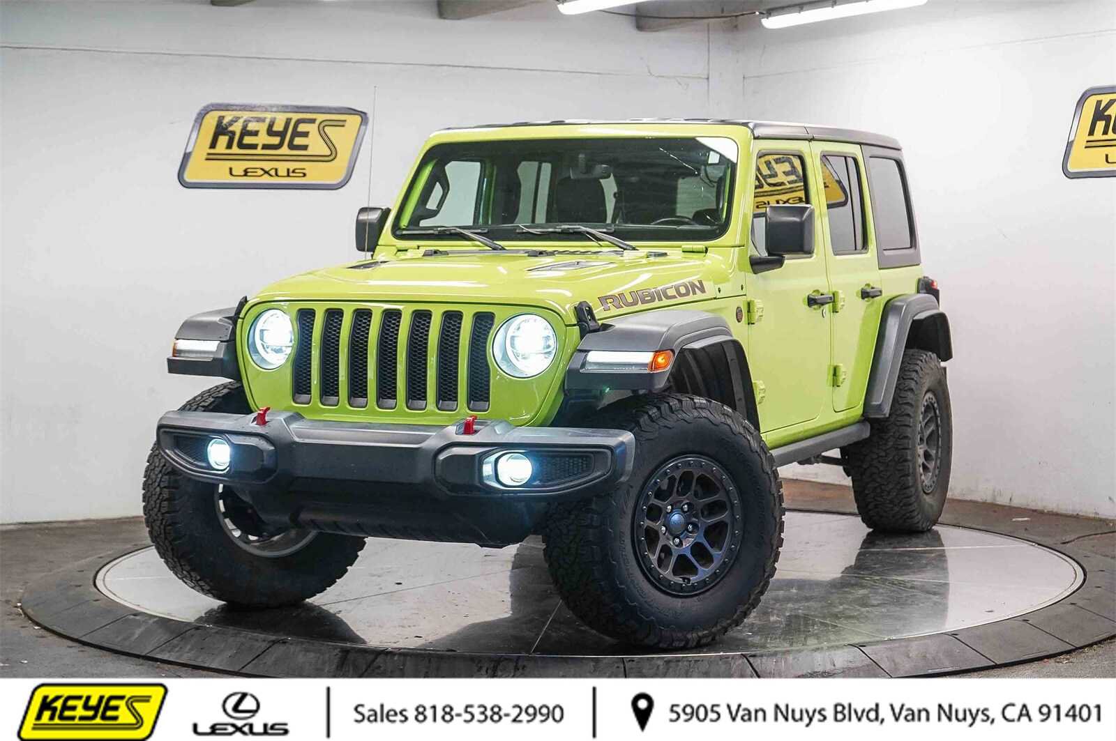 Used 2021 Jeep Wrangler Unlimited Rubicon w/ Xtreme Recon 35" Tire Package image 1