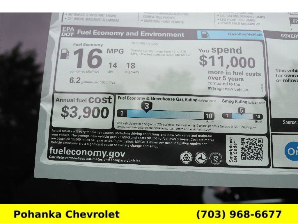 New 2026 Chevrolet Suburban High Country image 38