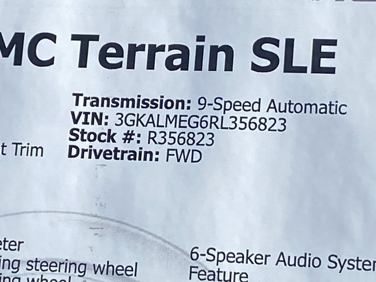 Used 2024 GMC Terrain SLE FWD image 35