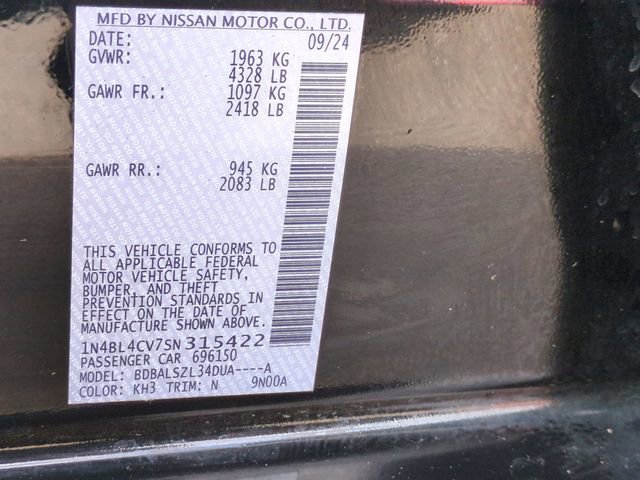 Used 2025 Nissan Altima 2.5 SR image 30