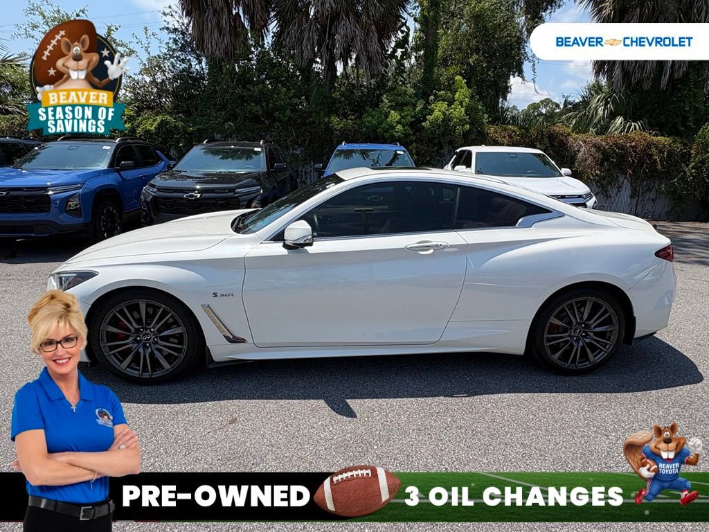 Used 2017 INFINITI Q60 Red Sport 400 RWD image 4