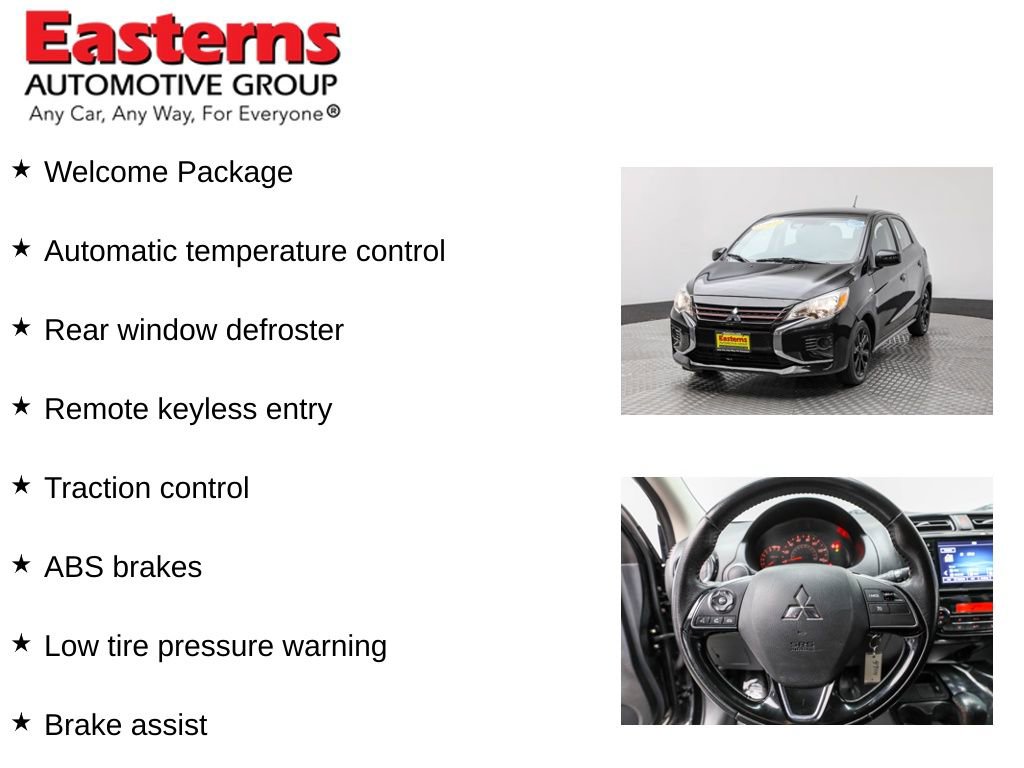 Used 2024 Mitsubishi Mirage Black Edition FWD image 11