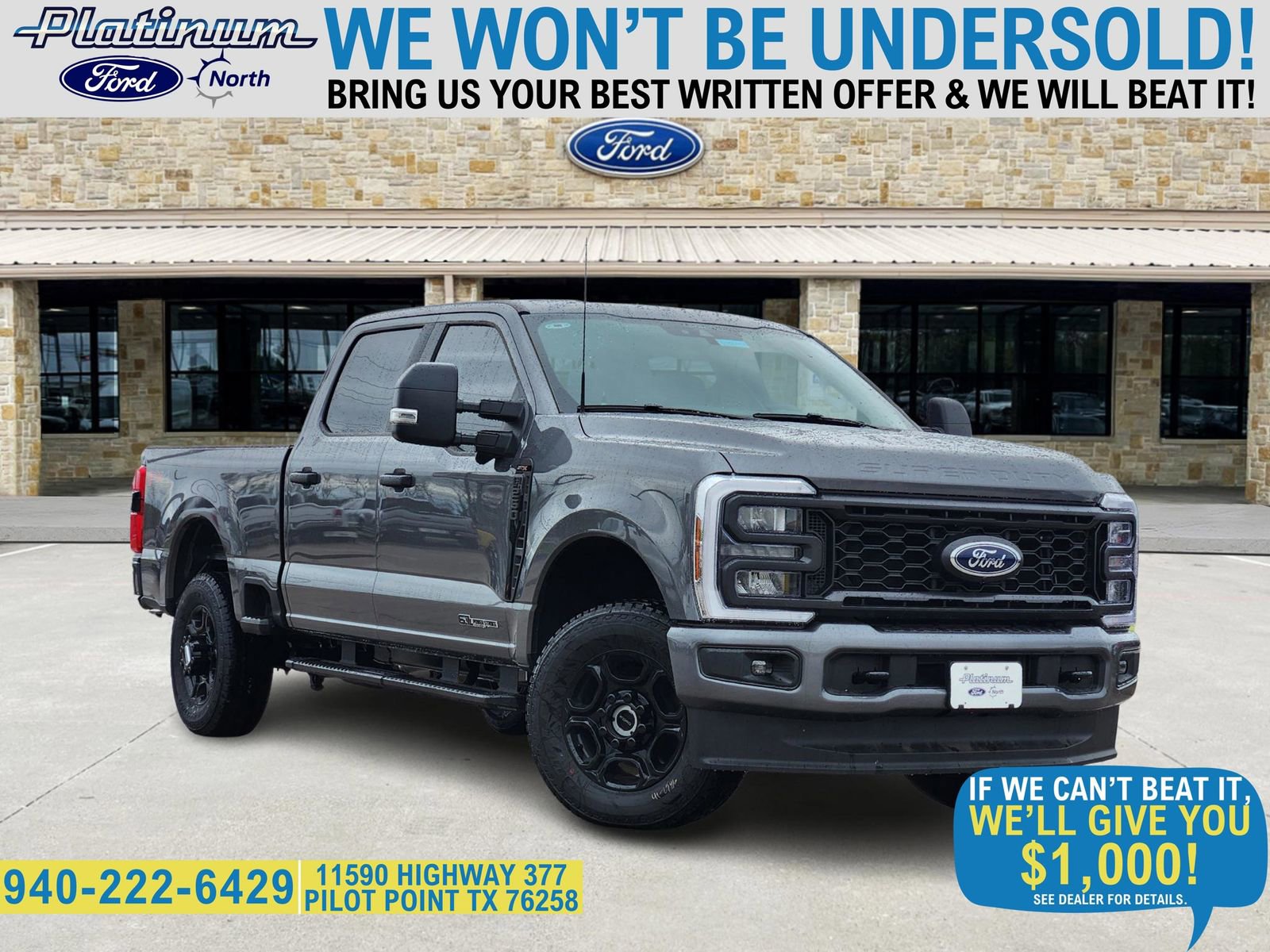 New 2025 Ford F250 XL w/ STX Appearance Package