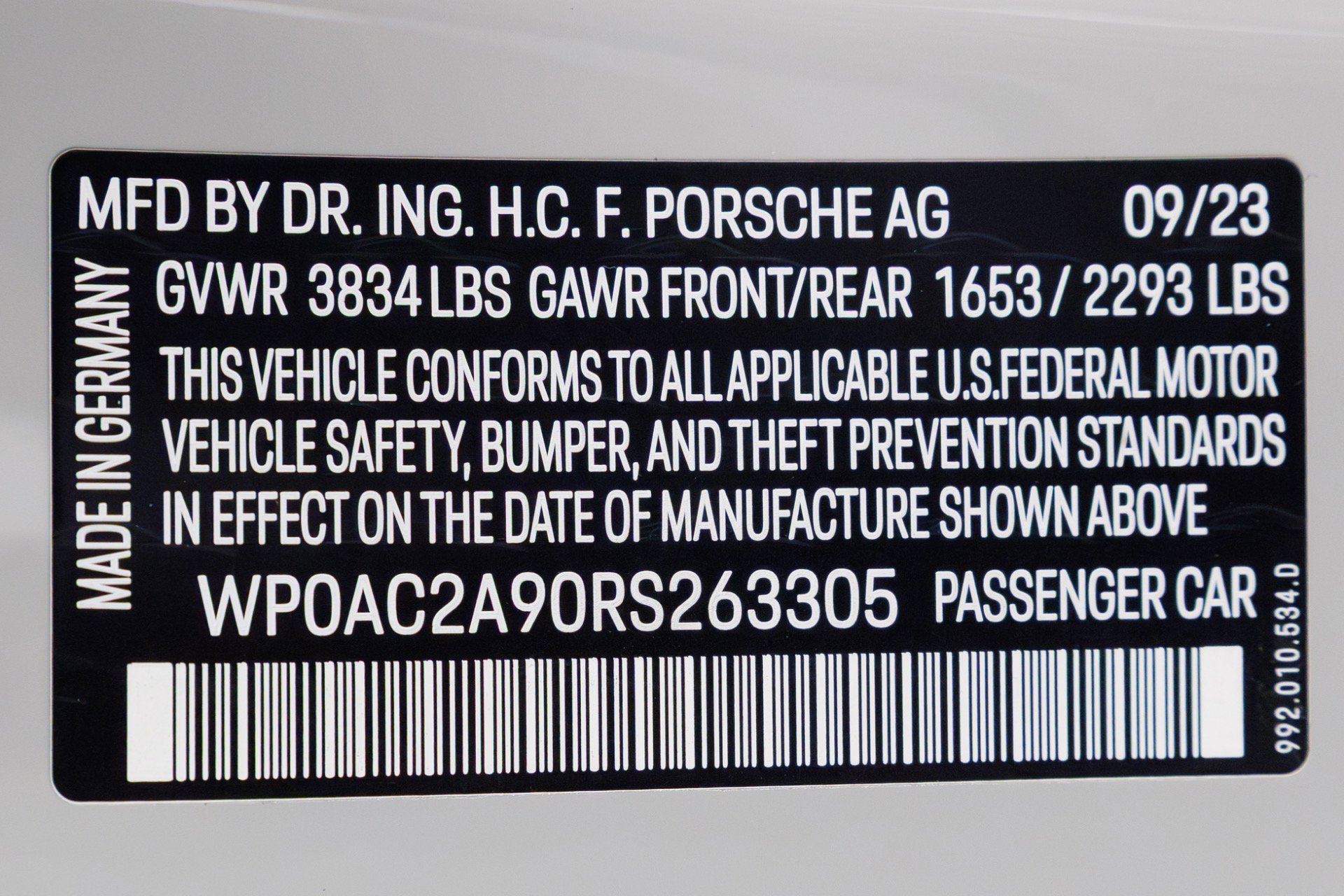 Used 2024 Porsche 911 GT3 image 68