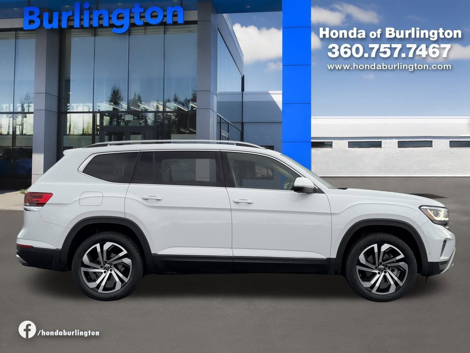 Used 2021 Volkswagen Atlas SEL Premium w/ MDO Package (Bench Seat) image 7