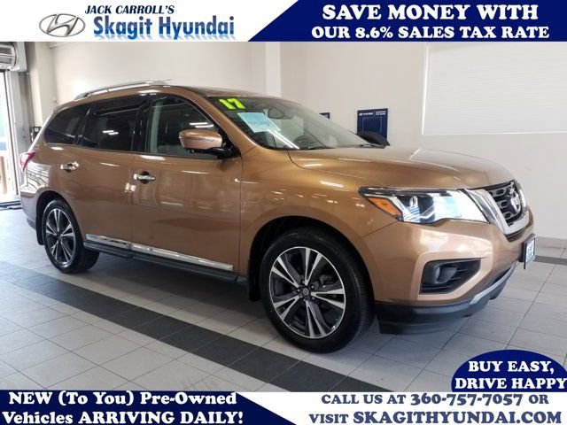 Used 2017 Nissan Pathfinder Platinum w/ Family Entertainment Package