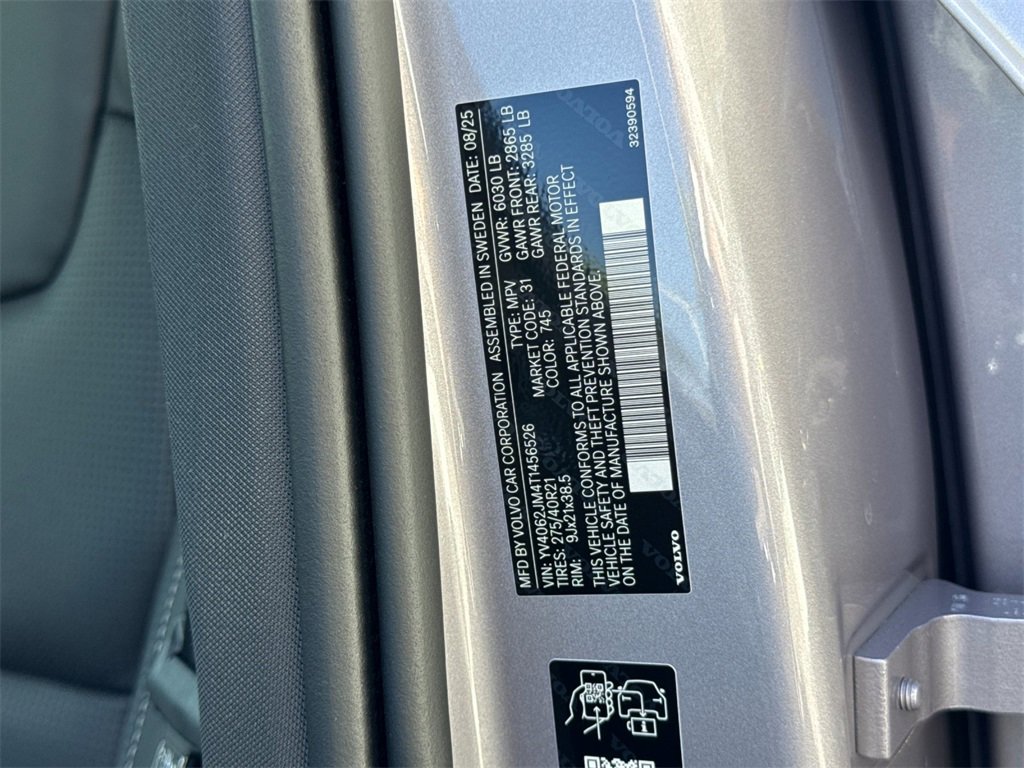 New 2026 Volvo XC90 B6 Ultra image 29