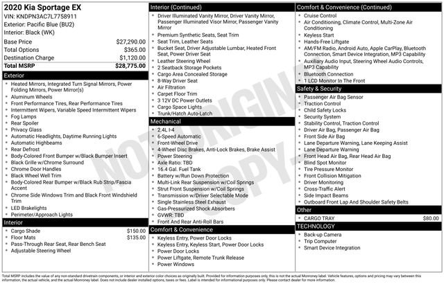 Used 2020 Kia Sportage EX image 15