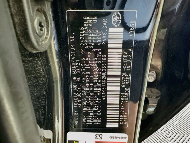 Used 2021 Toyota Camry TRD FWD image 27