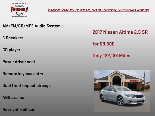 Used 2017 Nissan Altima 2.5 SR image 5