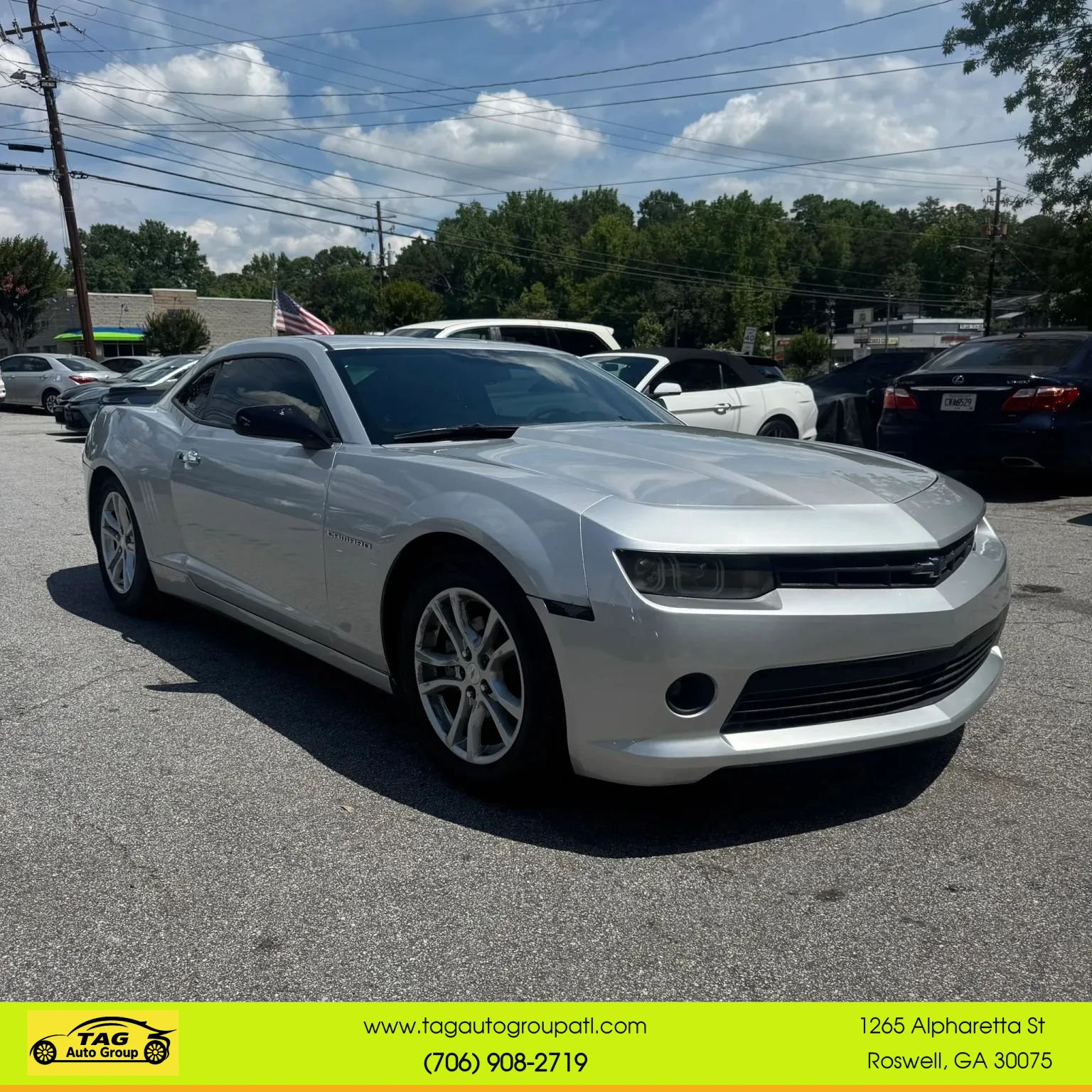 Used 2015 Chevrolet Camaro LS RWD image 3