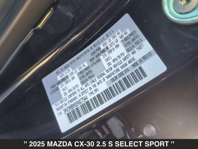 Used 2025 MAZDA CX-30 AWD 2.5 S w/ Select Sport Pkg image 34