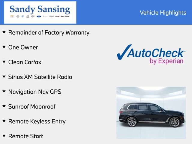 Used 2024 BMW X7 xDrive40i w/ Premium Package image 7