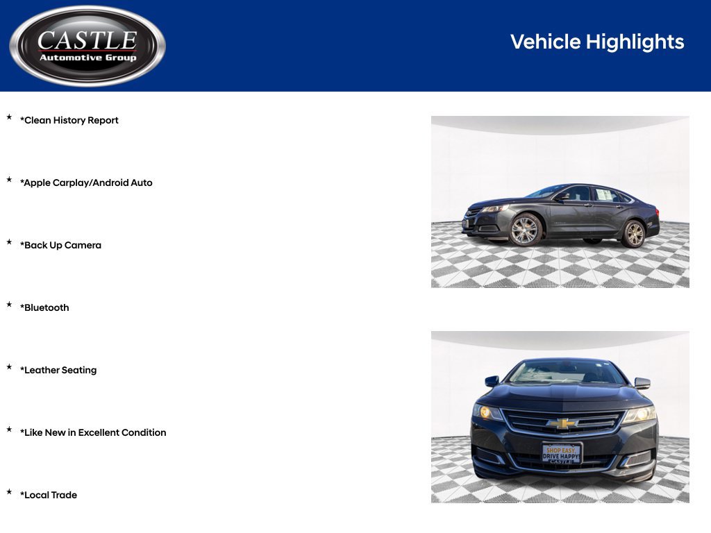 Used 2014 Chevrolet Impala LT w/ Convenience Package FWD image 4
