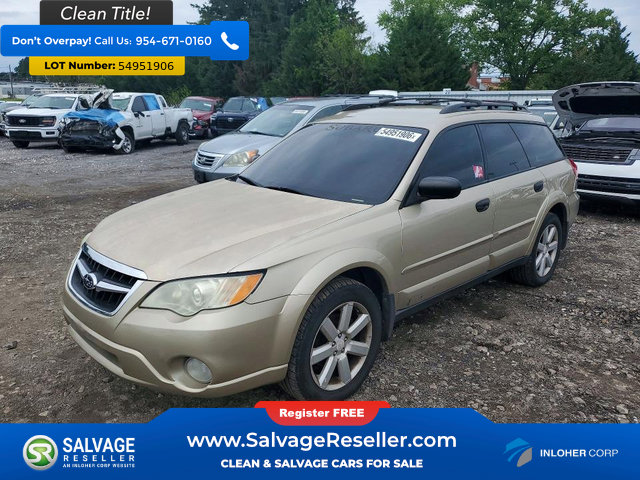 Used 2008 Subaru Outback 2.5i AWD/4WD image 1
