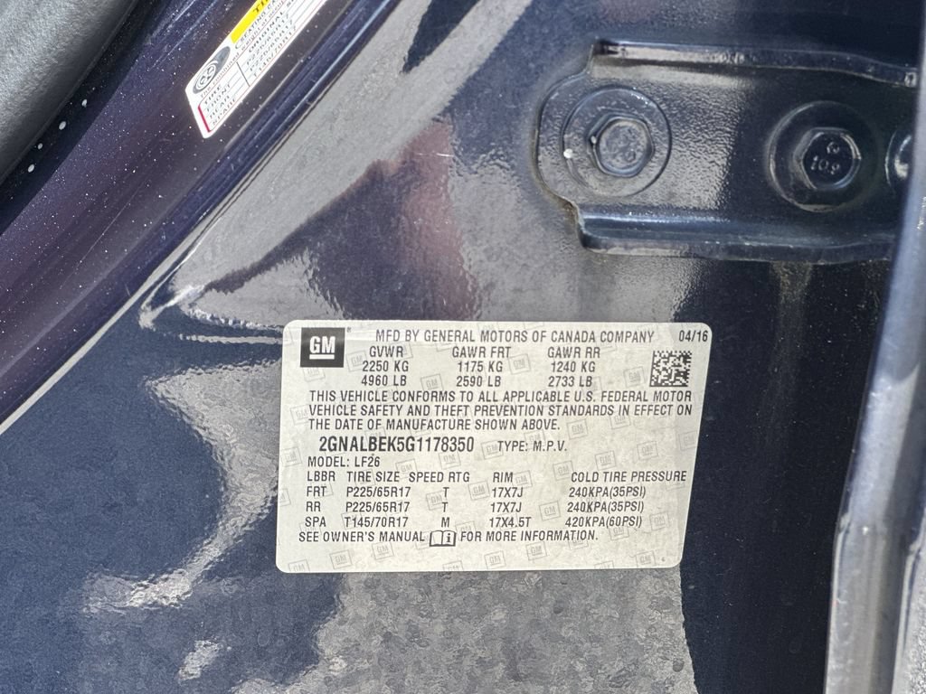 Certified 2016 Chevrolet Equinox LS FWD image 32