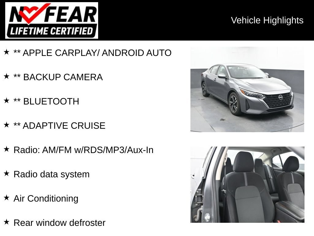 Used 2024 Nissan Sentra SV FWD image 2