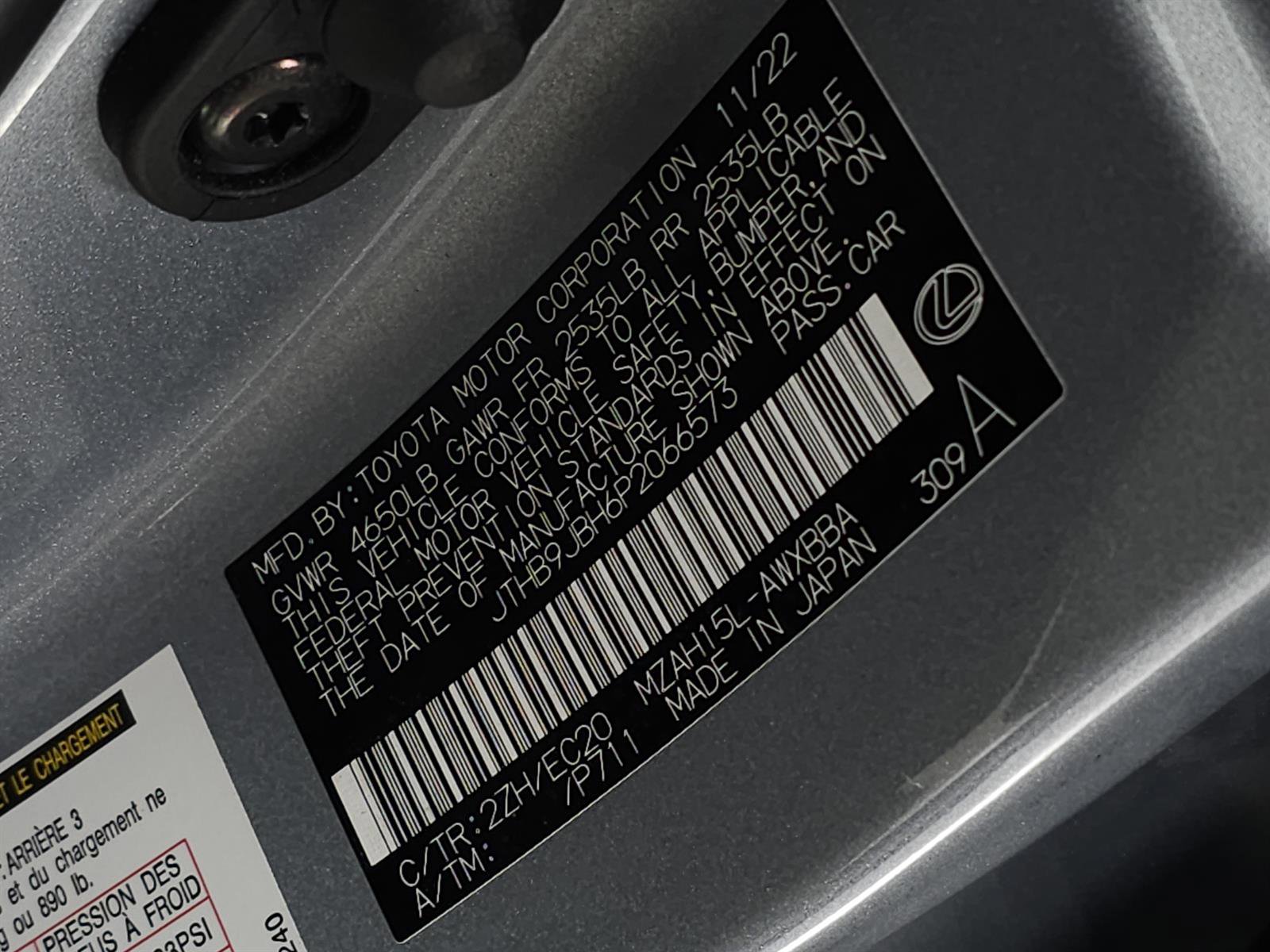 Certified 2023 Lexus UX 250h F Sport w/ Accessory Package (Z2) image 36