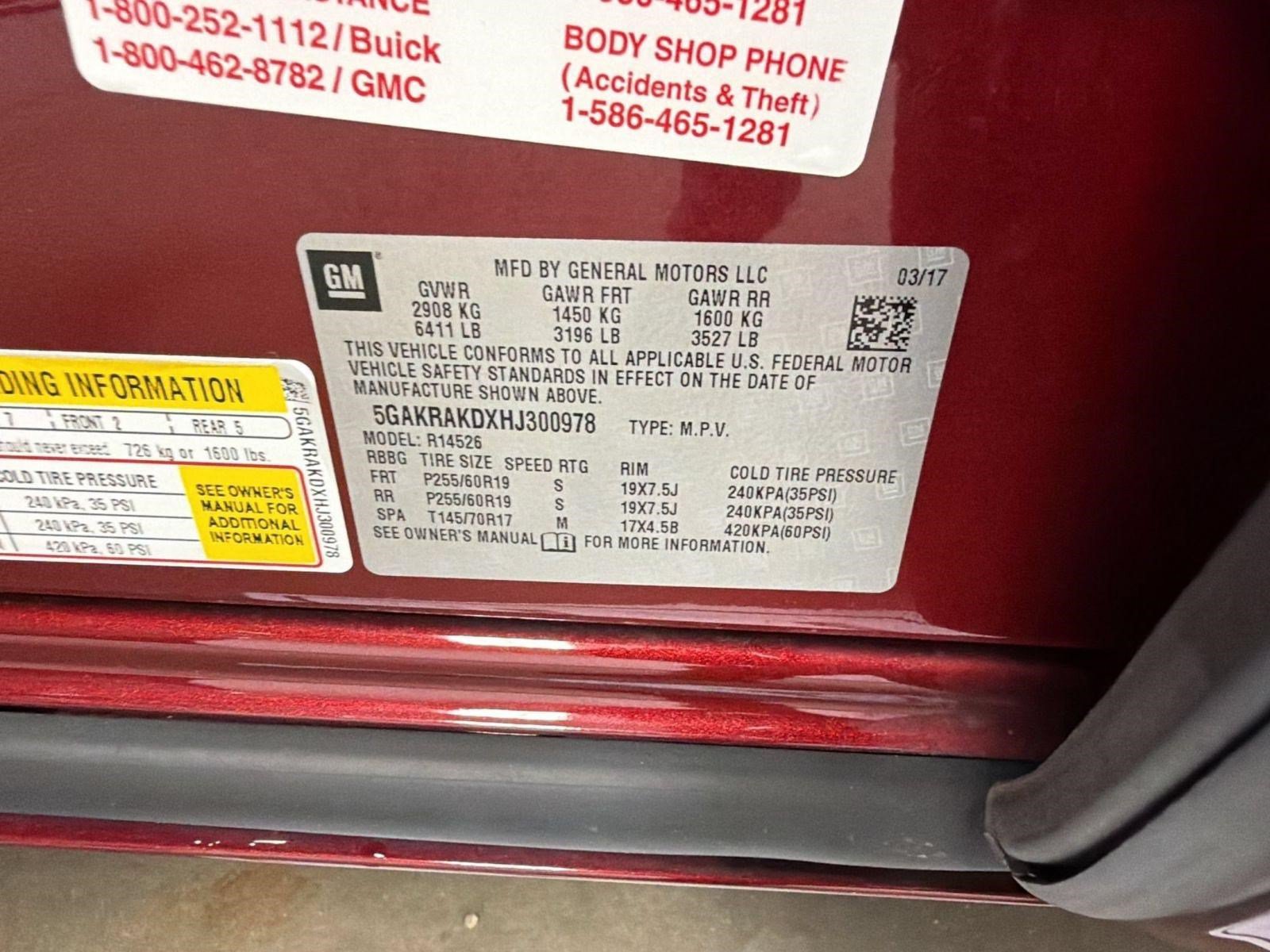 Used 2017 Buick Enclave Convenience w/ Trailering Package FWD image 23