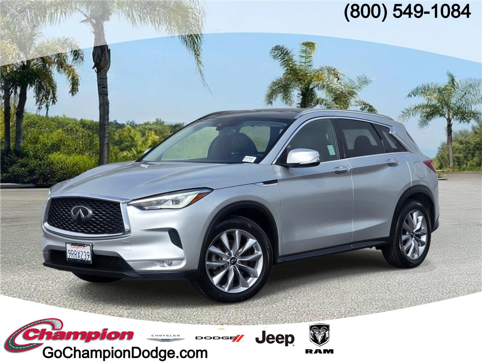 Used 2021 INFINITI QX50 Luxe