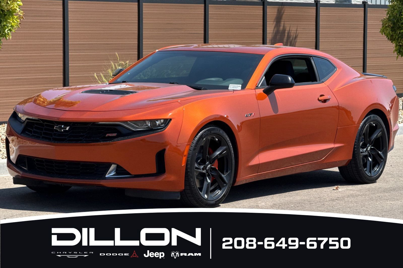 Used 2022 Chevrolet Camaro LT w/ RS Package RWD image 8