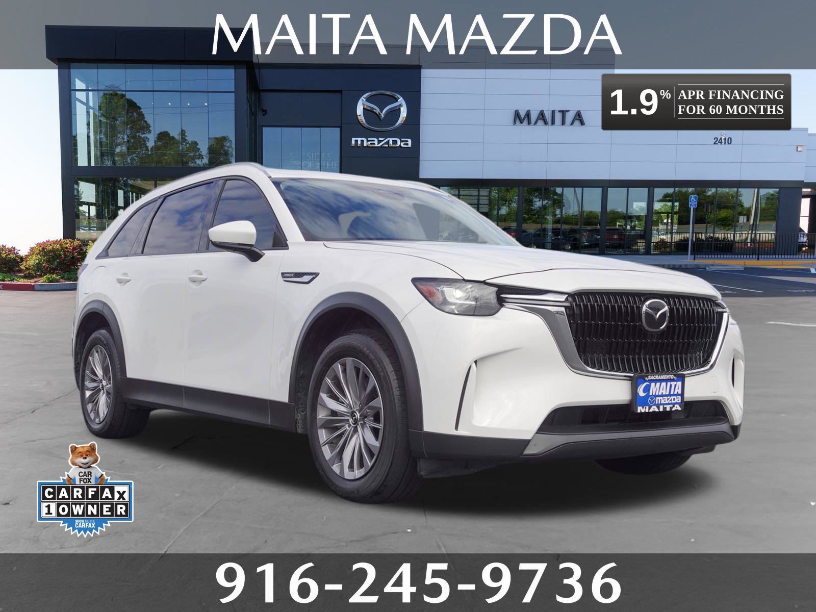 Certified 2024 MAZDA CX-90 Plug-In Hybrid w/ Preferred AWD/4WD 360° Tour