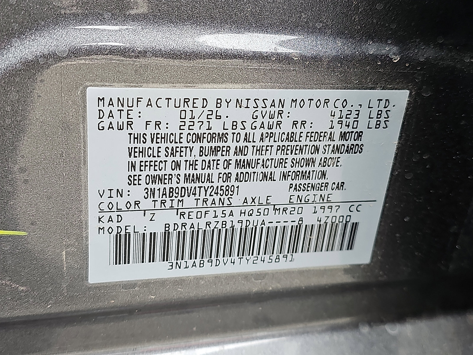 New 2026 Nissan Sentra SR w/ Floor Mat Package image 18