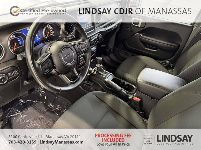 Certified 2020 Jeep Wrangler Unlimited Sport AWD/4WD image 20