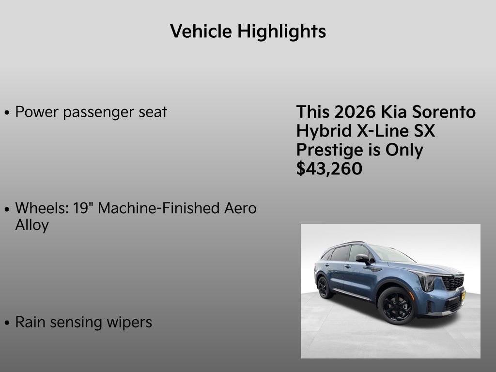 New 2026 Kia Sorento SX Prestige image 15