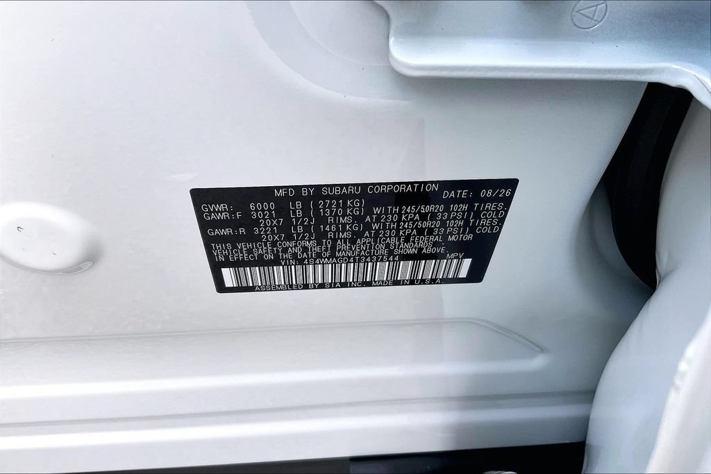 New 2026 Subaru Ascent Limited AWD/4WD image 16