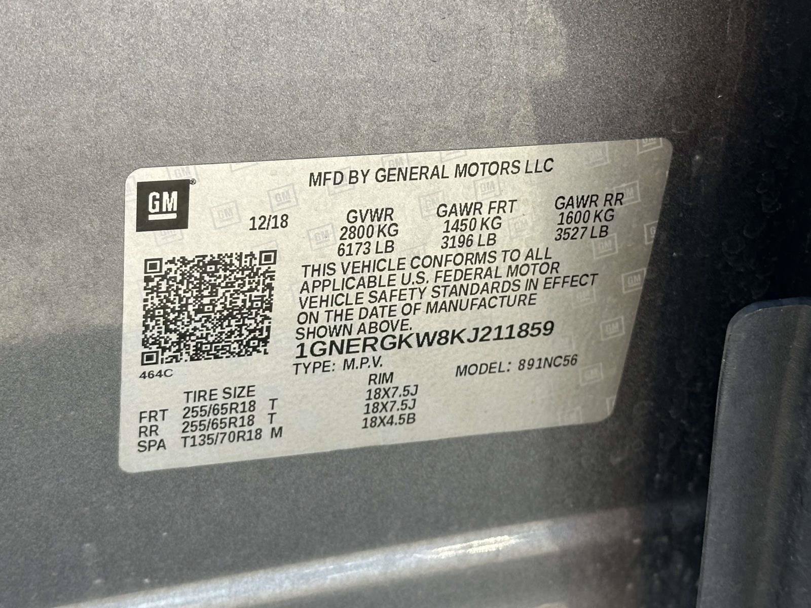 Used 2019 Chevrolet Traverse LT FWD image 12