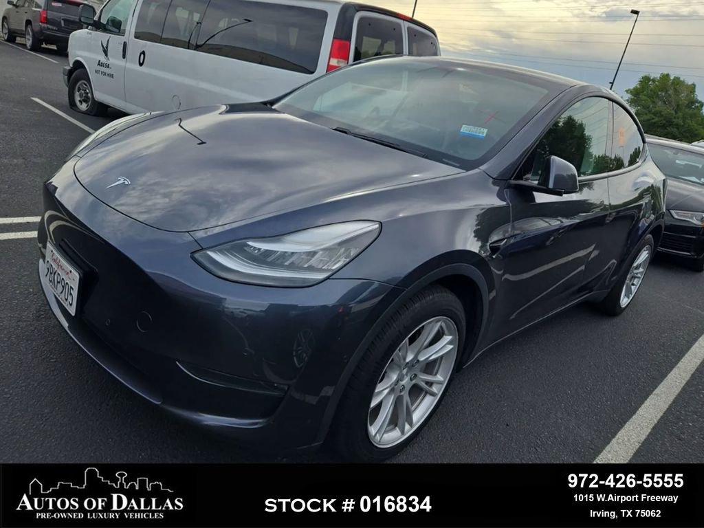 Used 2020 Tesla Model Y Long Range AWD/4WD image 1