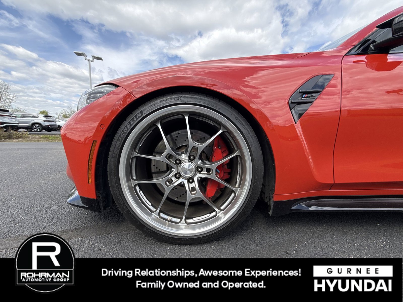 Used 2021 BMW M3 Competition w/ Parking Assistance Package RWD image 11