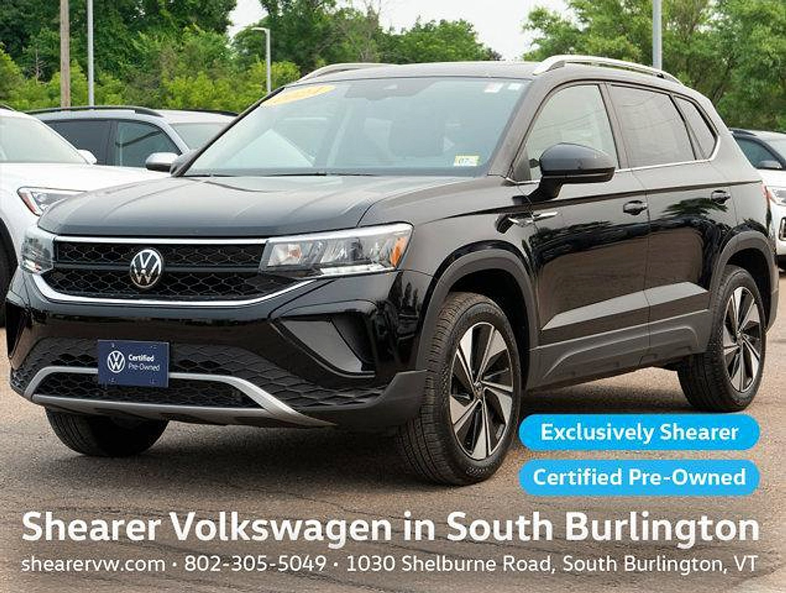 Certified 2024 Volkswagen Taos SE w/ Panoramic Sunroof Package