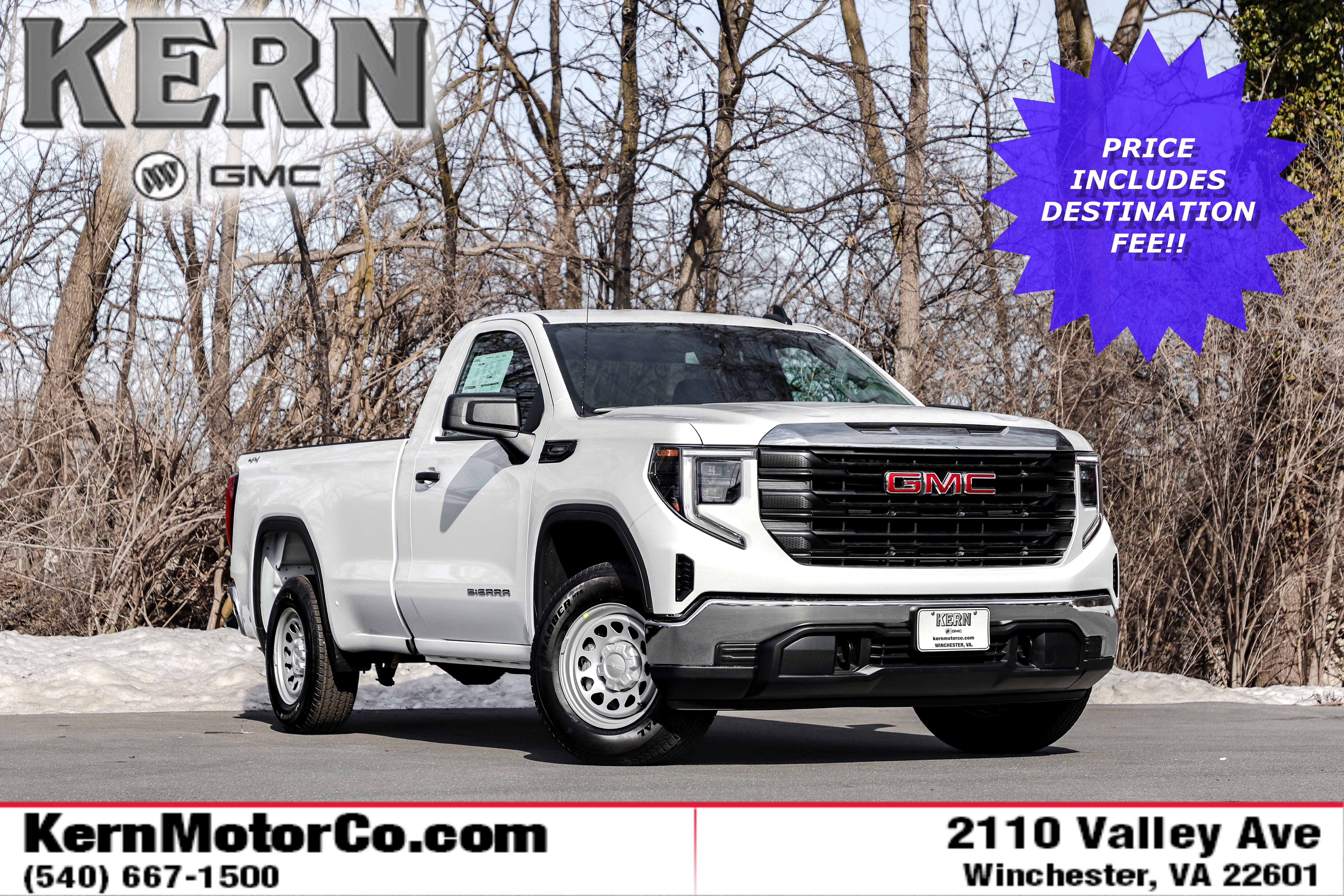 New 2026 GMC Sierra 1500 Pro w/ Pro Value Package