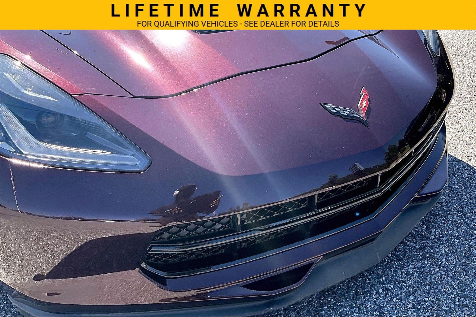 Certified 2017 Chevrolet Corvette Stingray Coupe w/ Carbon Flash Badge Package RWD image 28