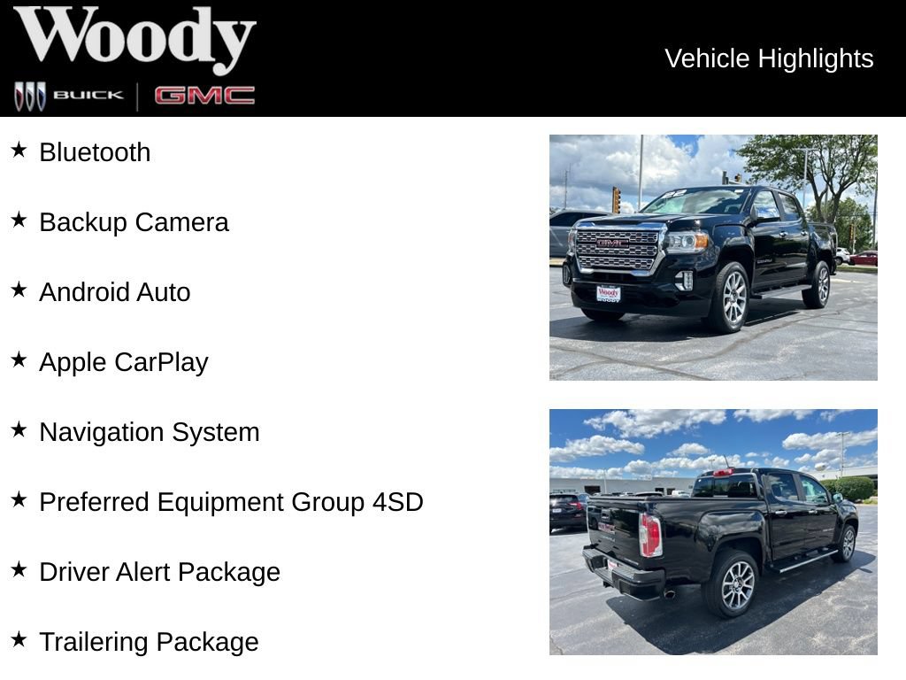Certified 2022 GMC Canyon Denali AWD/4WD image 3