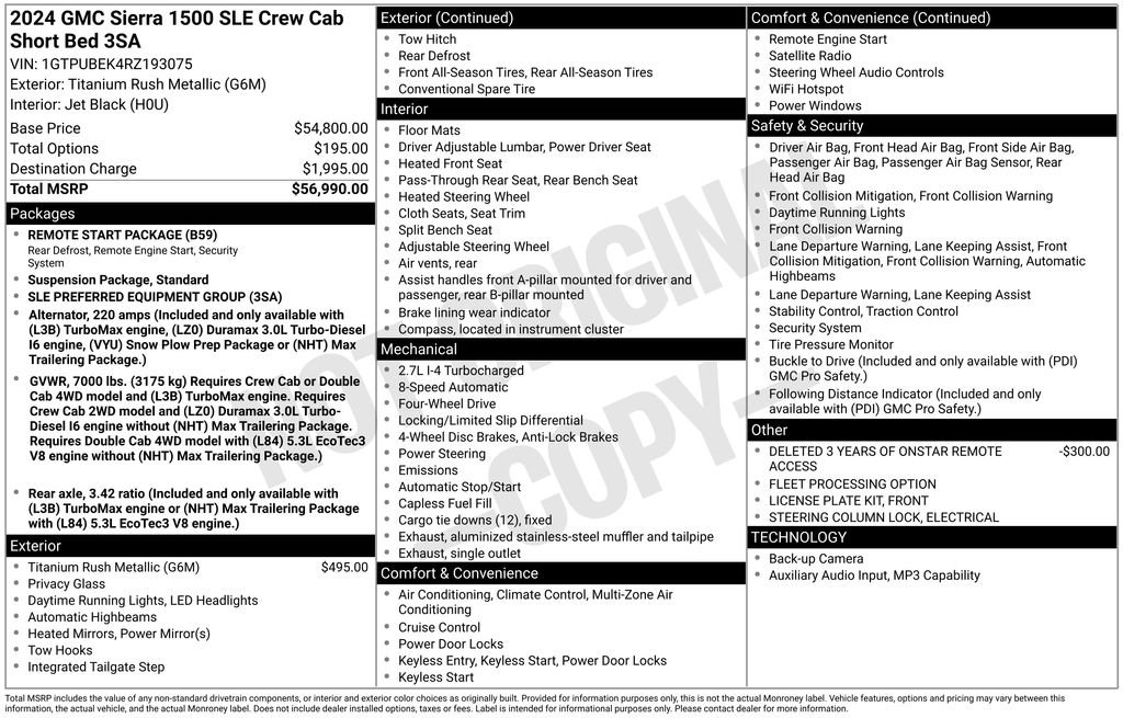 Used 2024 GMC Sierra 1500 SLE image 25