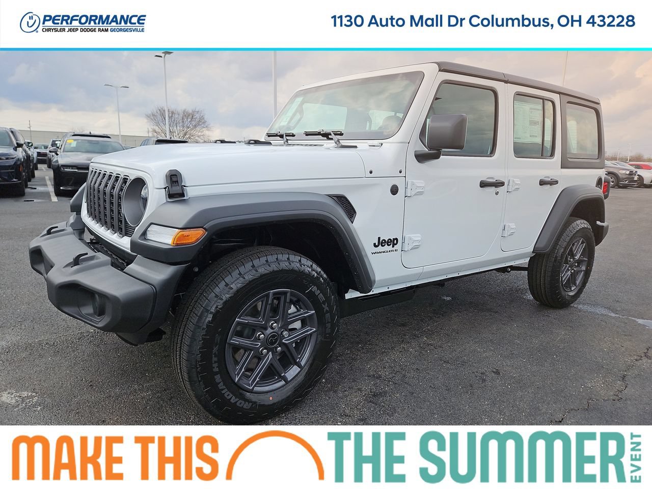 New 2026 Jeep Wrangler Unlimited Sport AWD/4WD image 3