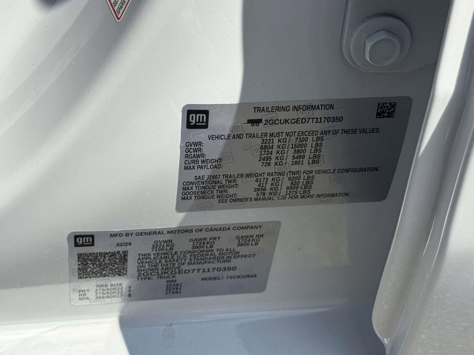 New 2026 Chevrolet Silverado 1500 LTZ w/ LTZ Premium Package image 30