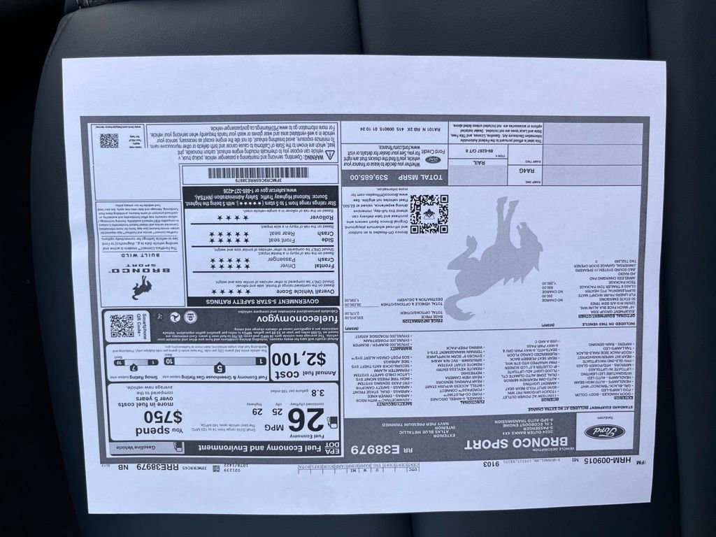 Used 2024 Ford Bronco Sport Outer Banks w/ Tech Package image 4