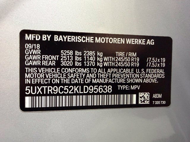 Used 2019 BMW X3 xDrive30i w/ Convenience Package AWD/4WD image 34