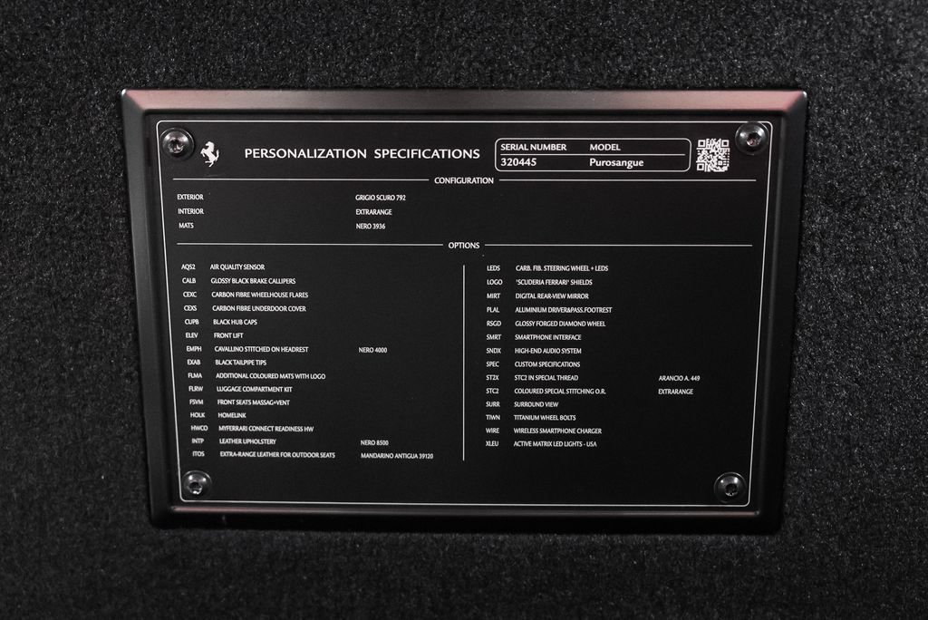 Certified 2025 Ferrari Purosangue AWD/4WD image 23