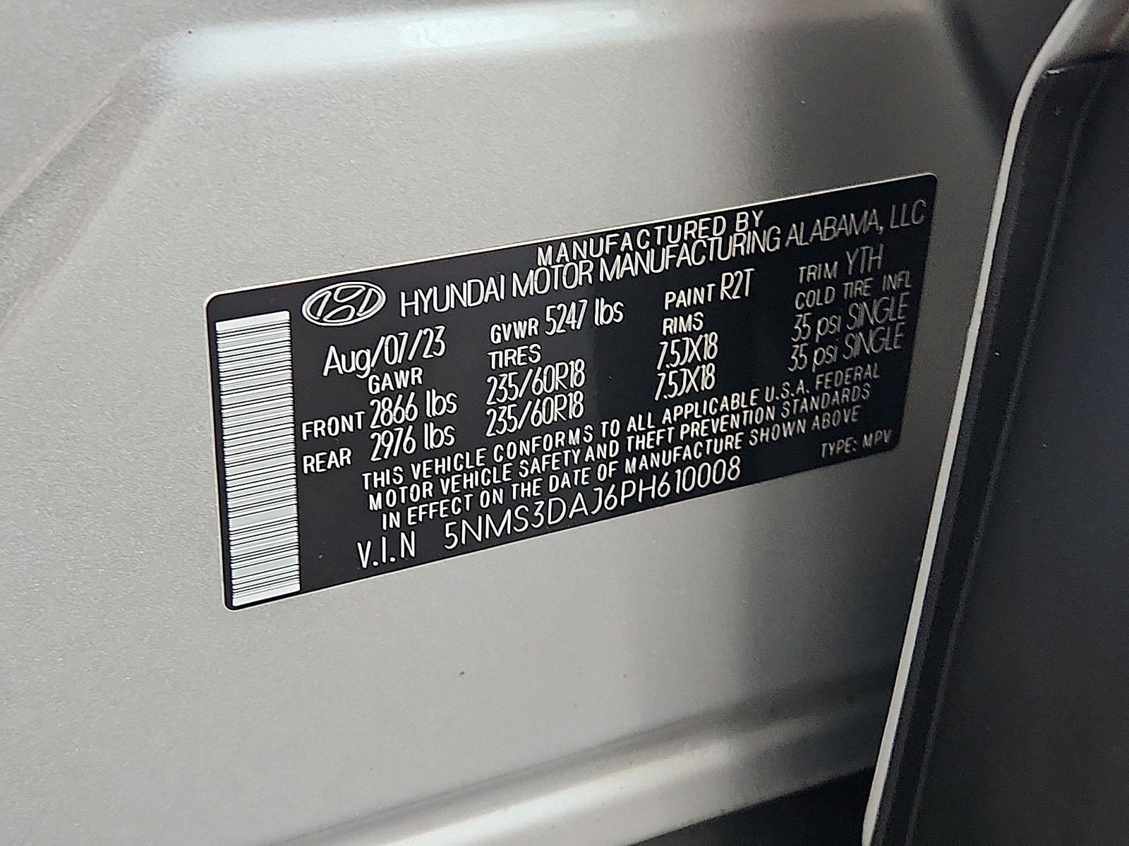 Certified 2023 Hyundai Santa Fe SEL w/ Premium Package AWD/4WD image 27