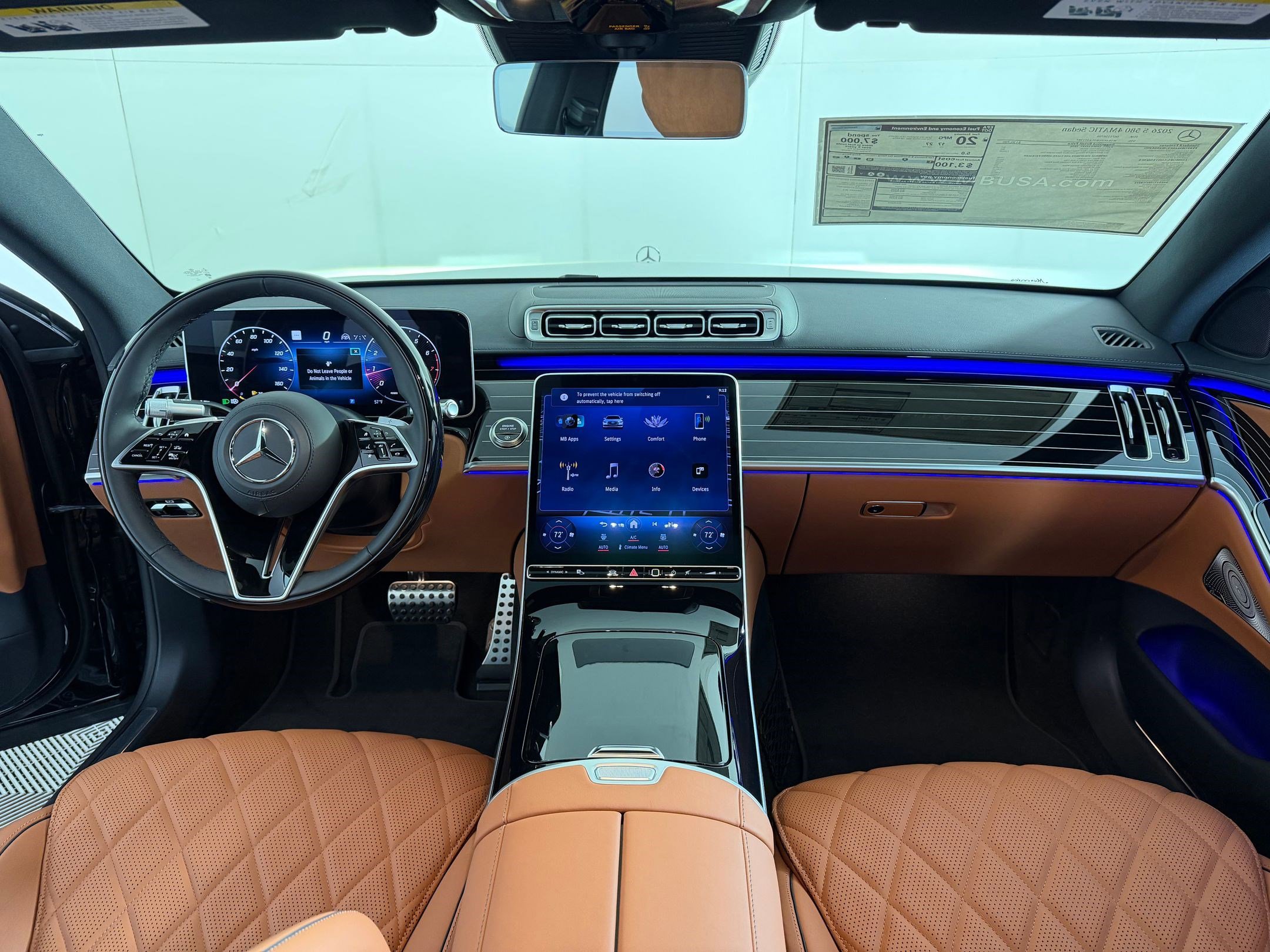 New 2026 Mercedes-Benz S 580 4MATIC Sedan image 16