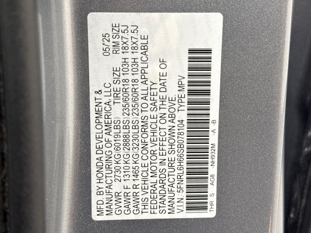 Used 2025 Honda Odyssey EX-L image 26