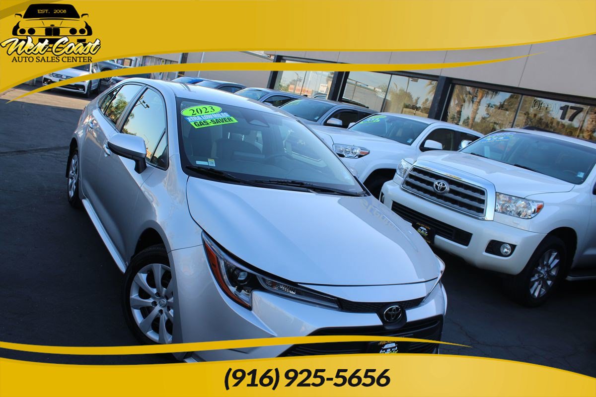 Used 2023 Toyota Corolla LE w/ Carpet Mat Package (TMS) FWD image 1