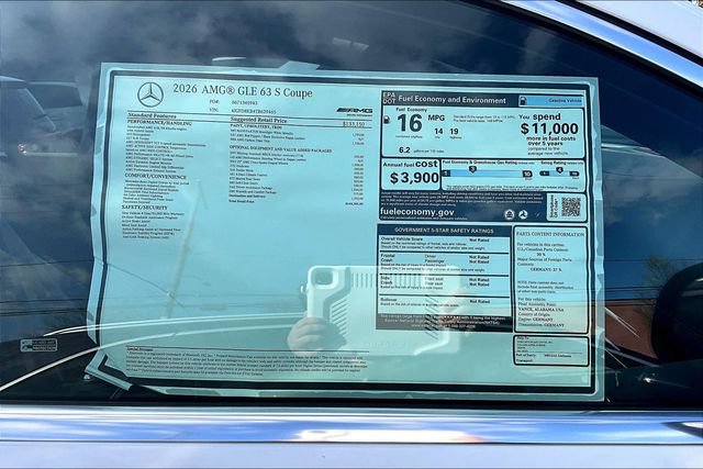 New 2026 Mercedes-Benz GLE 63 AMG S image 14