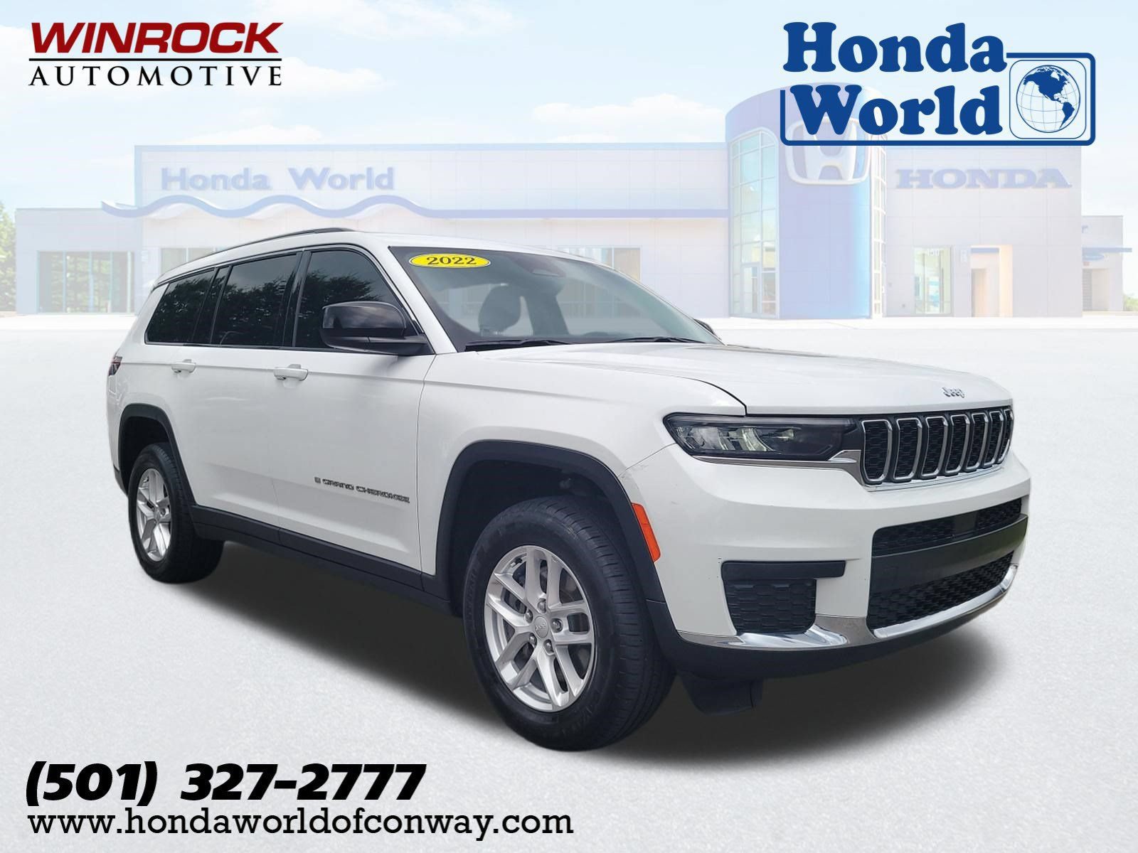 Used 2022 Jeep Grand Cherokee L Laredo w/ Luxury Tech Group I AWD/4WD image 1